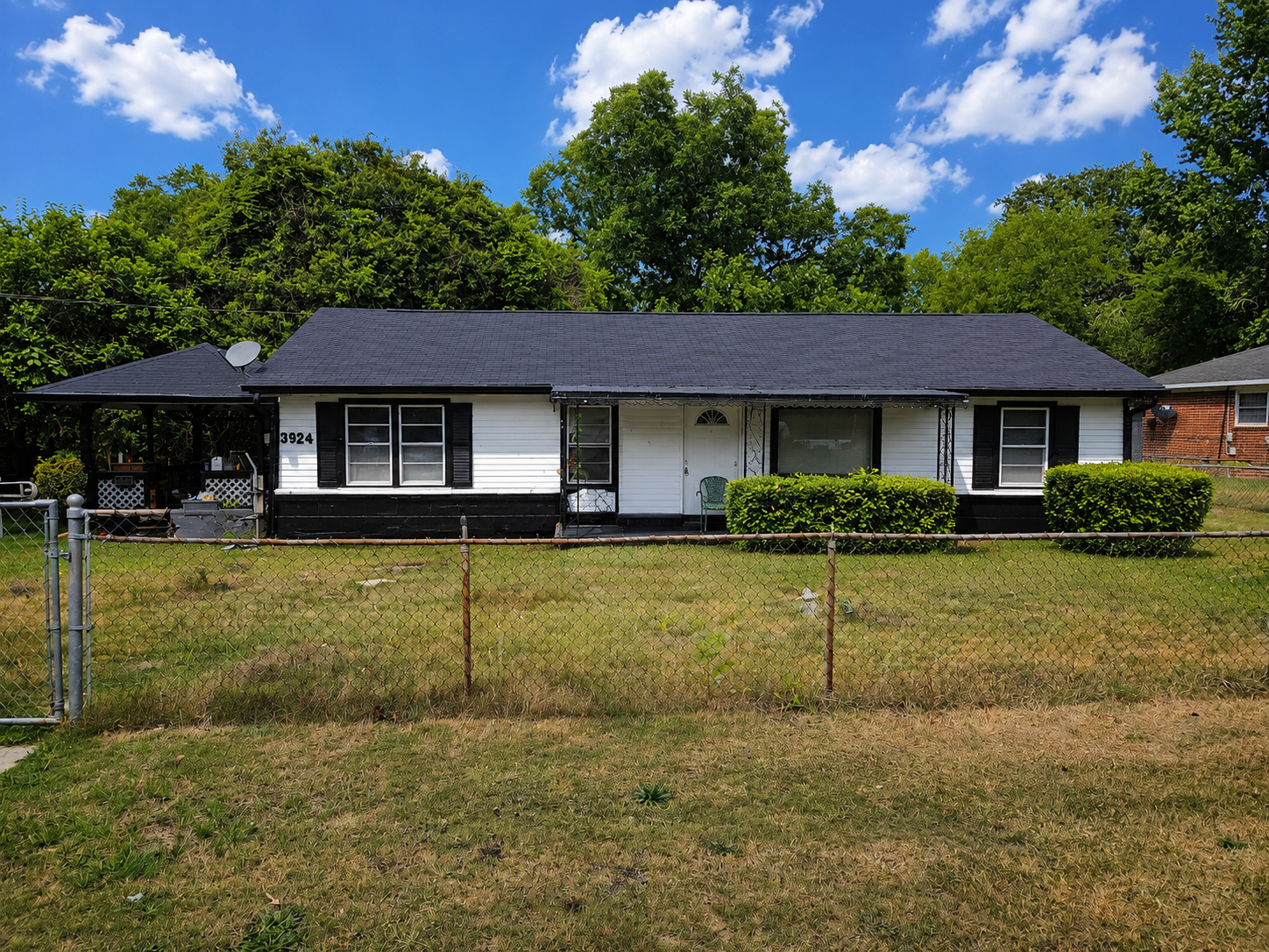 After photo of a renovated Macon rental house owned by Double K Properties